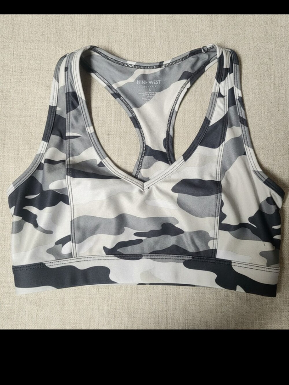 Nine West Active Camo Sports Bra